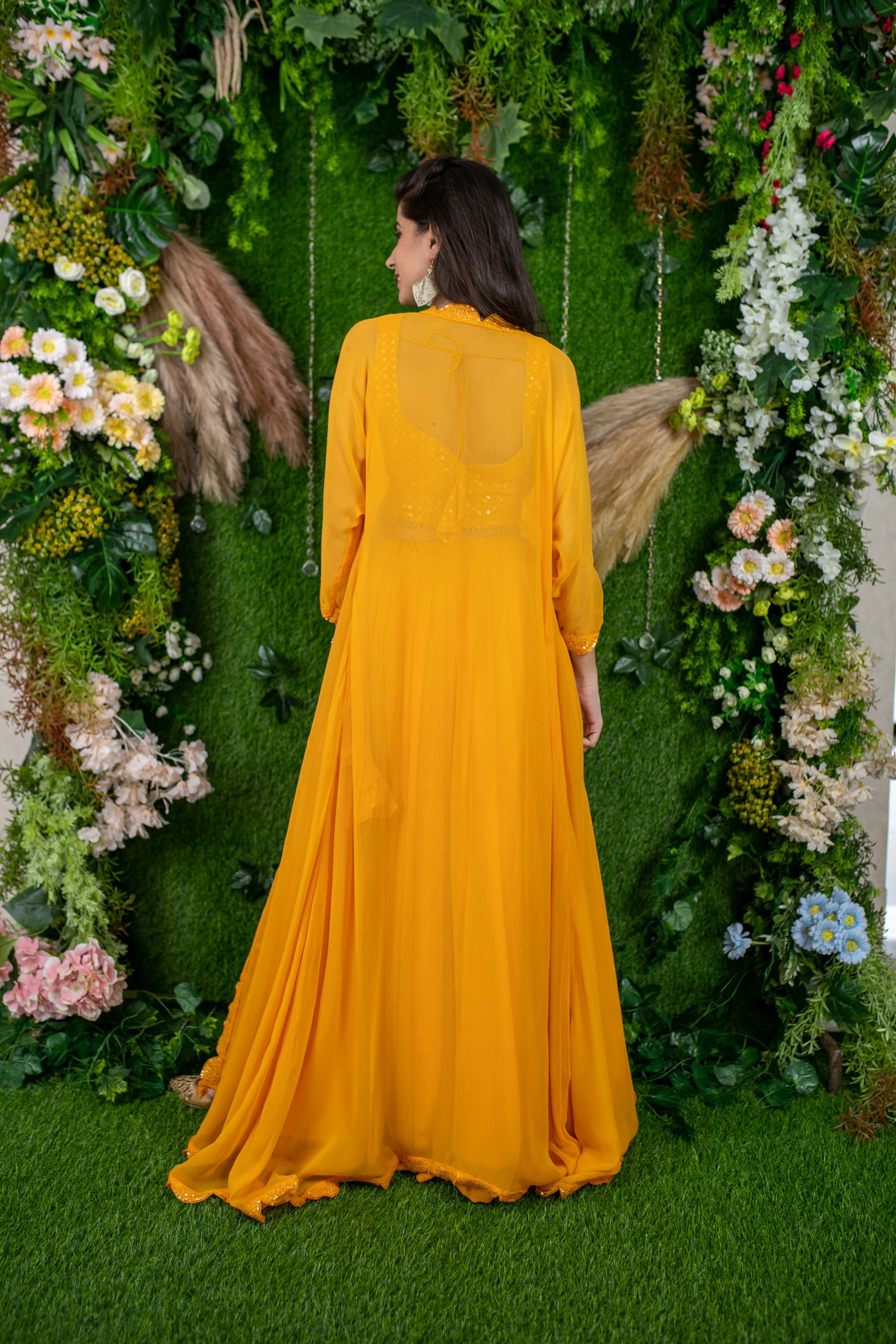 Daffodil Yellow Lehenga