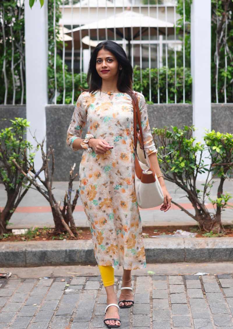 Daffodil Dream Kurti