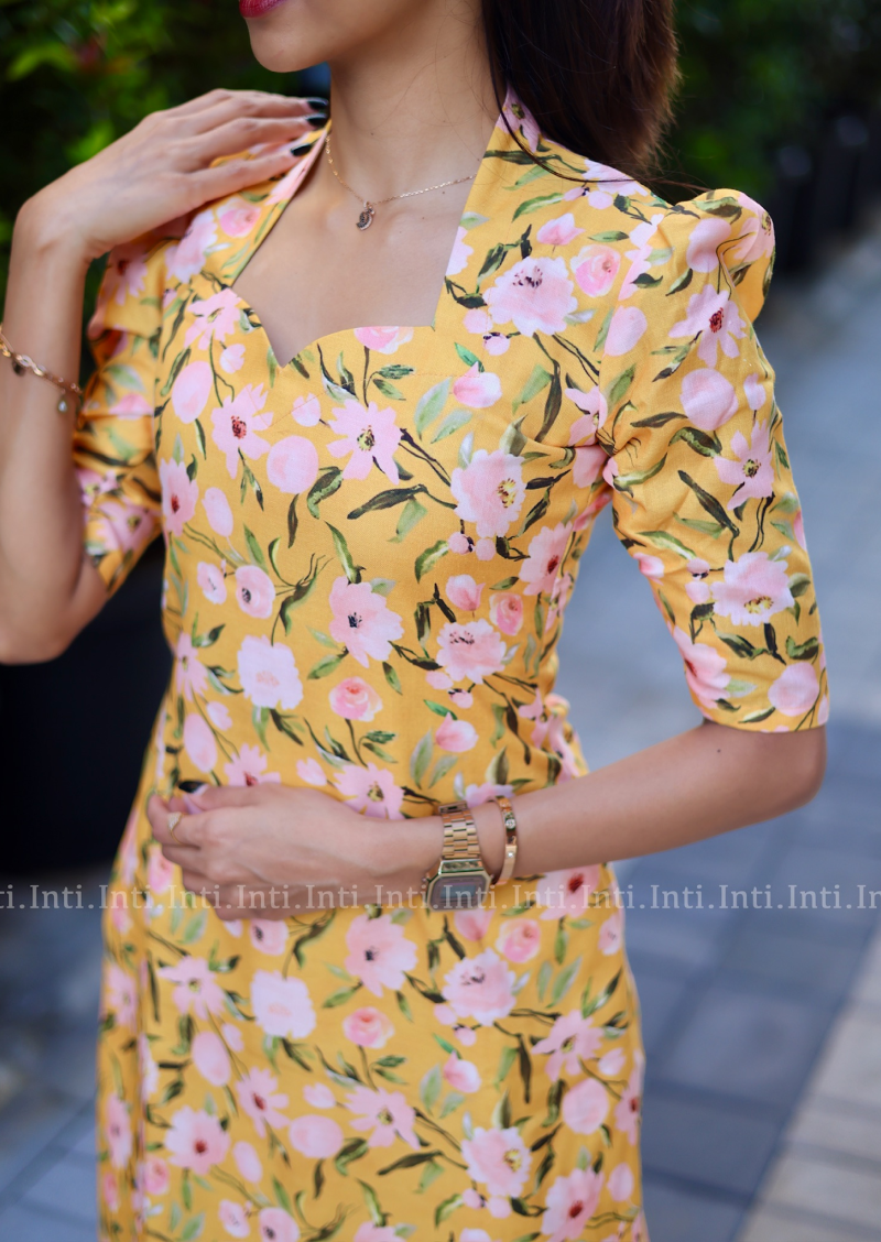 Marigold Magic Kurti