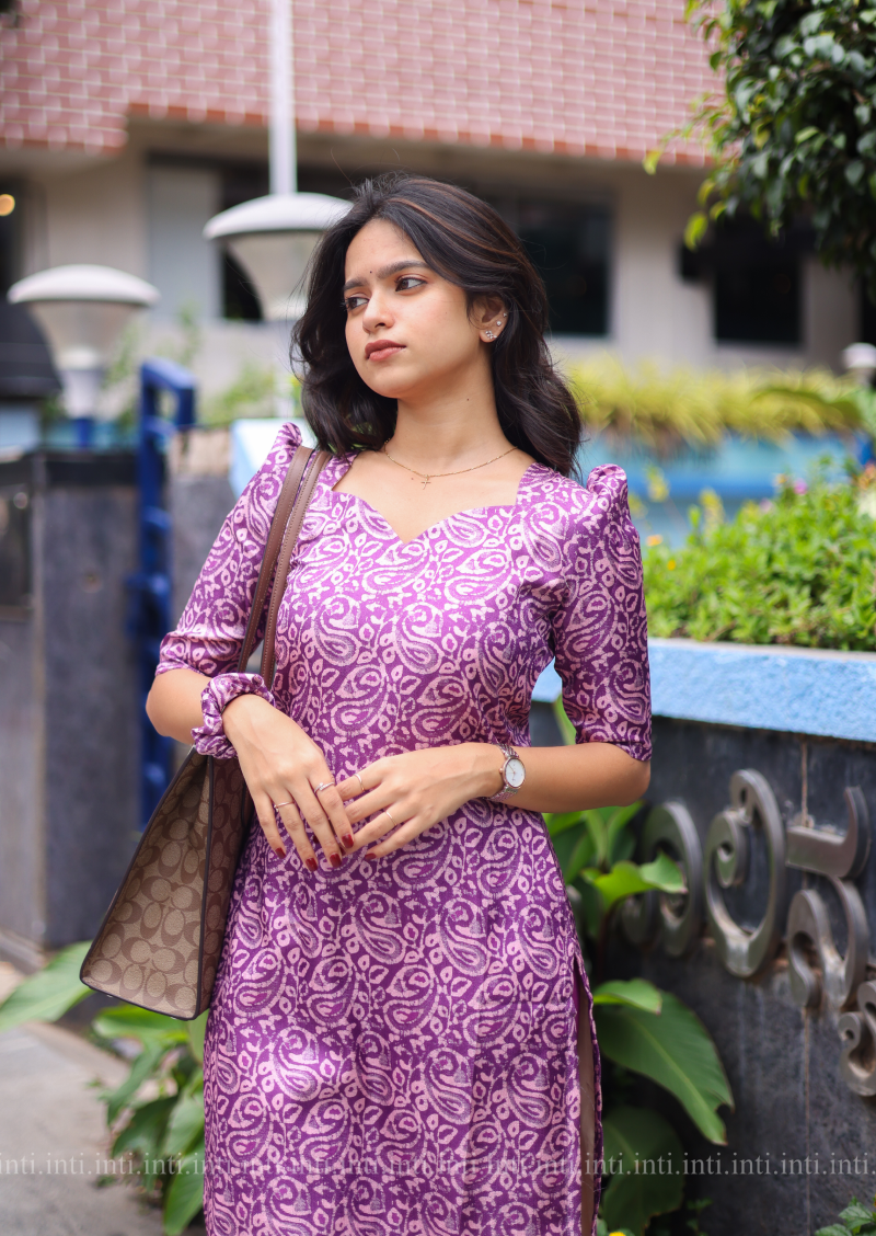 Plum Perfection Kurti