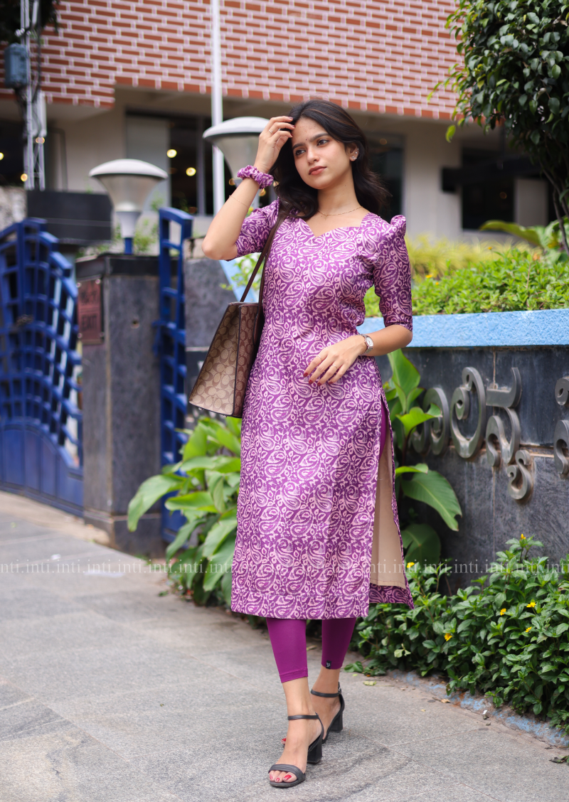 Plum Perfection Kurti