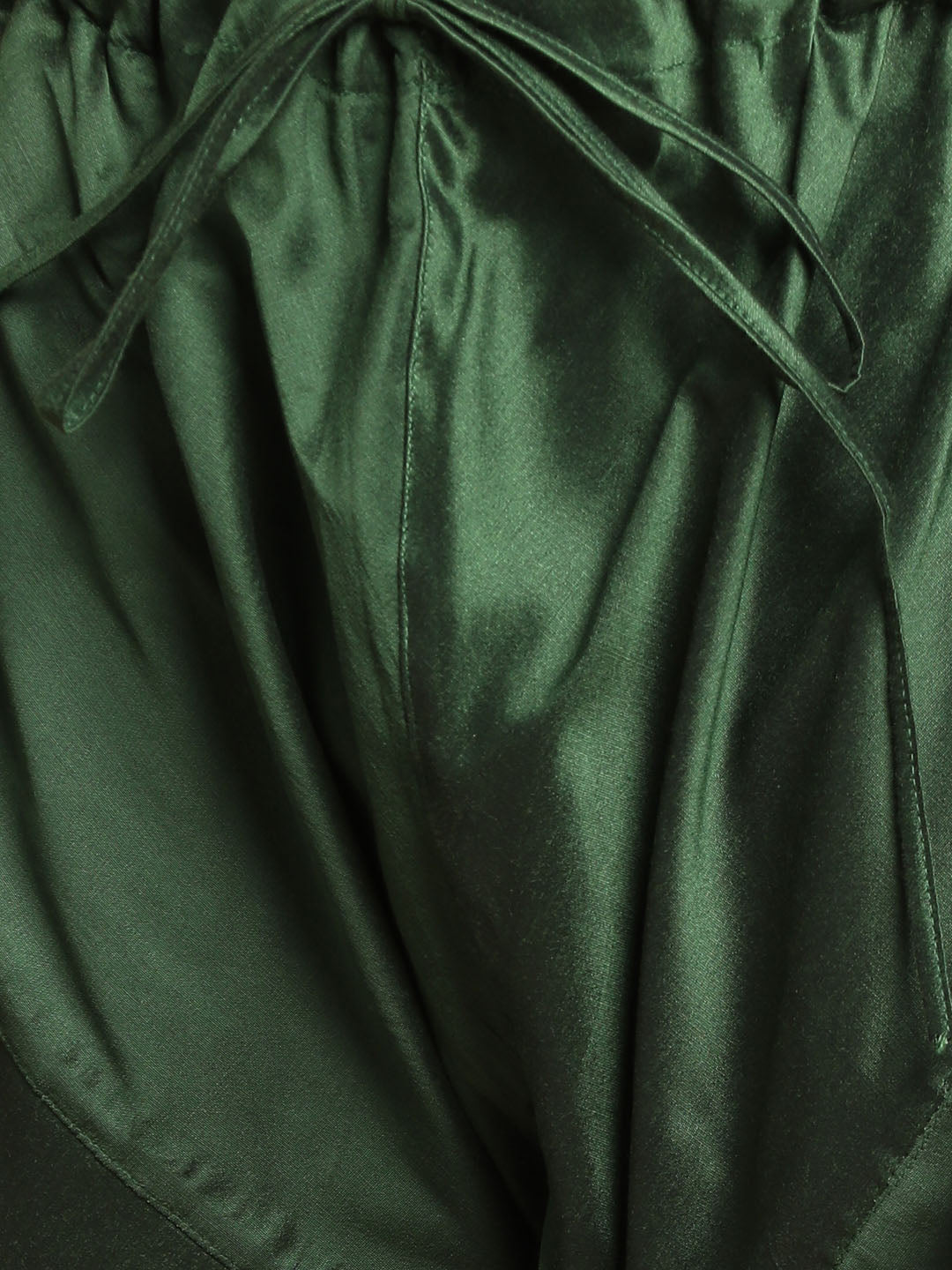 Men's Green Poly viscose Ethnic Combo Set