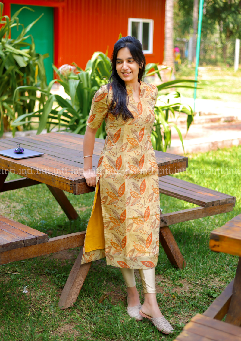 Sunset Radiance Kurti