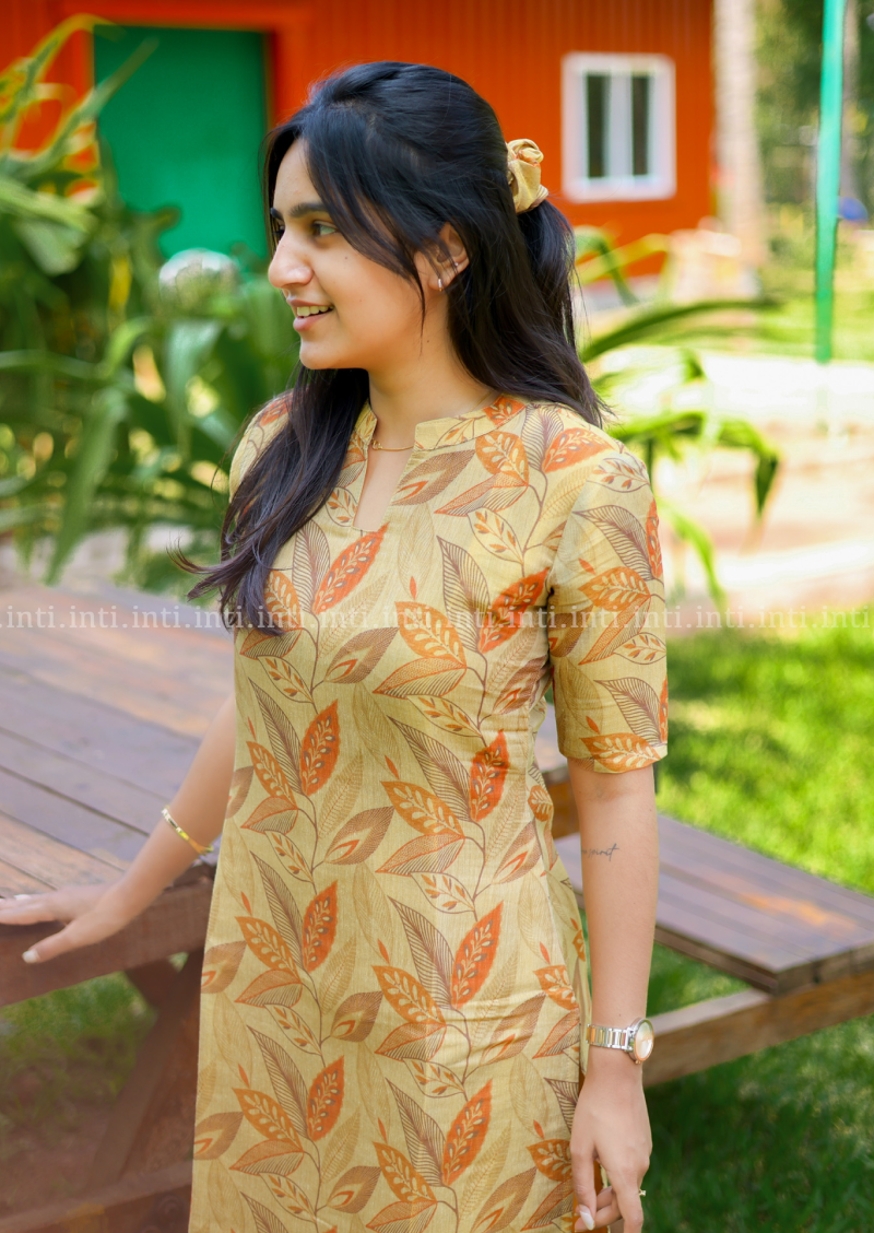 Sunset Radiance Kurti